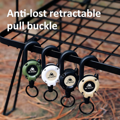 Retractable Carabiner Keychain