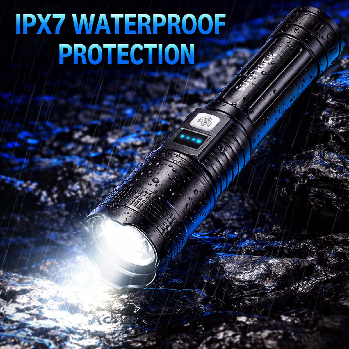 EXCLUSIVE SALE 70% OFF 🔥Ver 2026 Super Bright Ultimate Survival Flashlight|2M+ Sold Worldwide ️🏆80X Brighter Beam|120-Hour Battery |Advanced COB LEDs