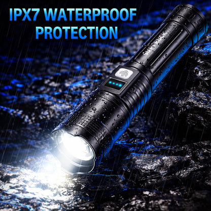 EXCLUSIVE SALE 70% OFF 🔥Ver 2026 Super Bright Ultimate Survival Flashlight|2M+ Sold Worldwide ️🏆80X Brighter Beam|120-Hour Battery |Advanced COB LEDs