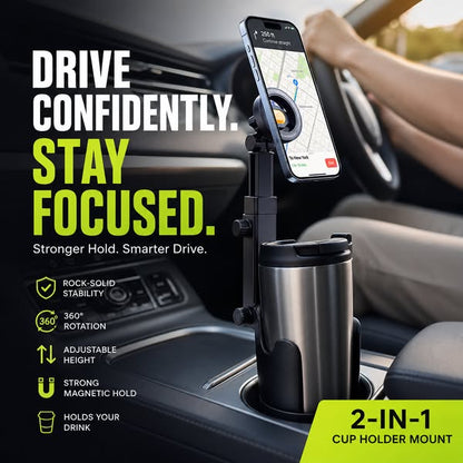 Car Cup Holder Phone Mount