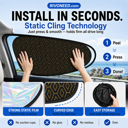 Car Side Window Sun Shades