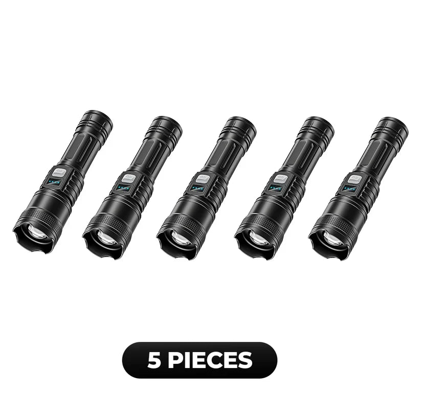 EXCLUSIVE SALE 70% OFF 🔥Ver 2026 Super Bright Ultimate Survival Flashlight|2M+ Sold Worldwide ️🏆80X Brighter Beam|120-Hour Battery |Advanced COB LEDs