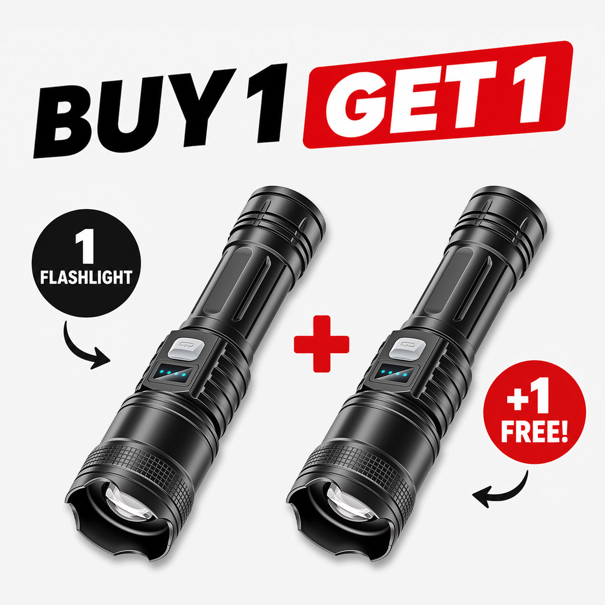 Super Bright Survival Flashlight