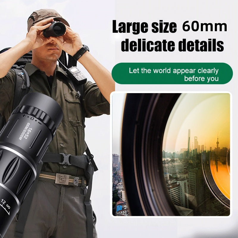High Magnification Monocular Telescope