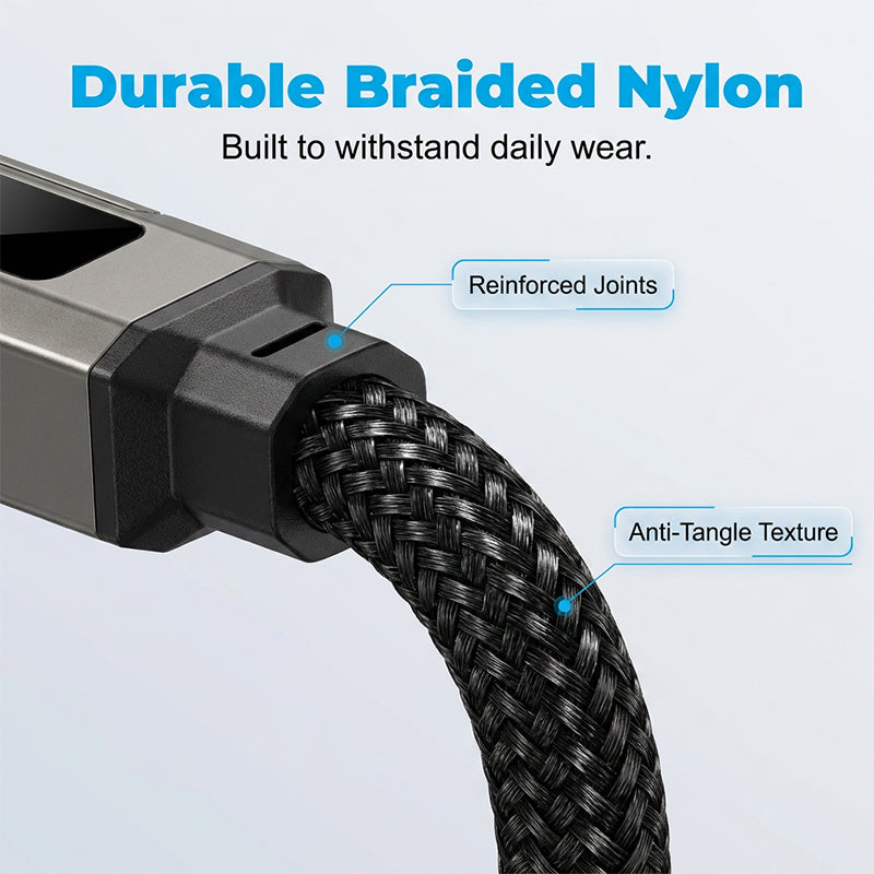 Charging Cable with Digital Display