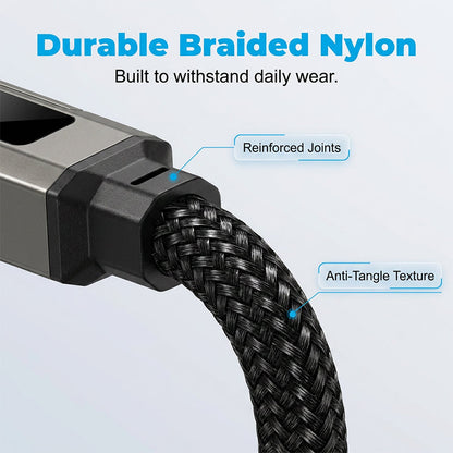 Charging Cable with Digital Display