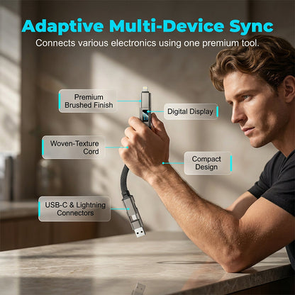 Charging Cable with Digital Display