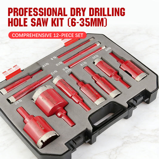 Dry Drilling Hole Saw Kit