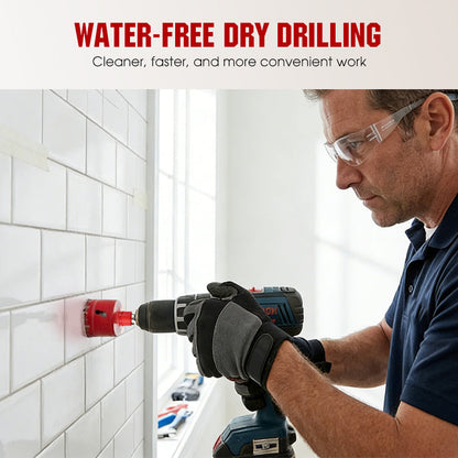 Dry Drilling Hole Saw Kit