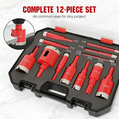Dry Drilling Hole Saw Kit